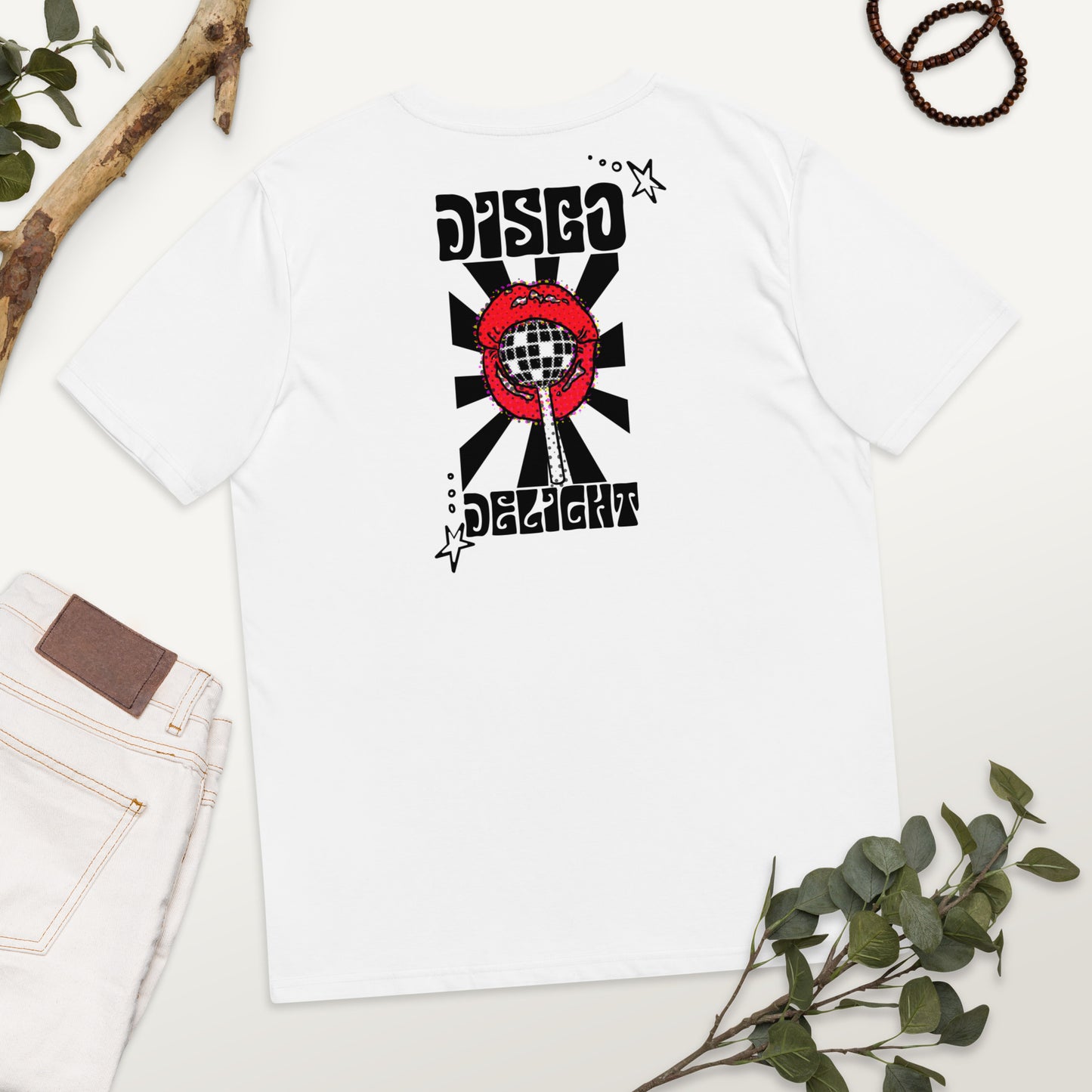 Disco Delight Unisex organic cotton t-shirt