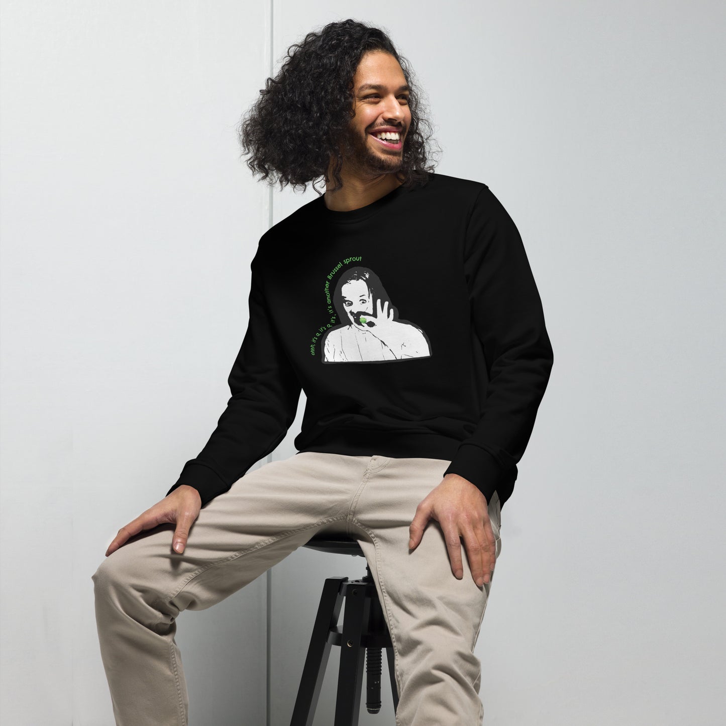 Another brussel sprout - Unisex organic sweatshirt
