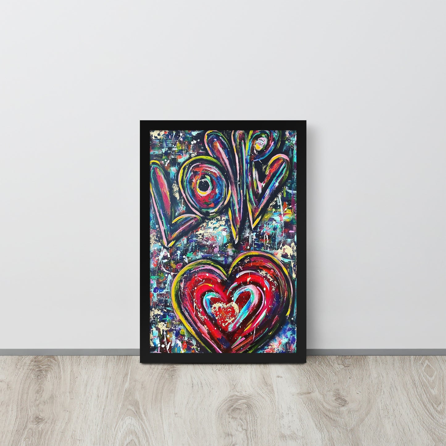 ‘LOVE’ Framed poster